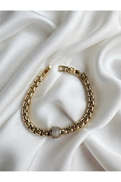 XP Xuping JEWELRY 14ayar altın kaplama kadın bileklik suya dayanıklı kararma ...