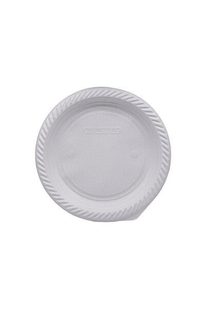 OSV Flat plastic plates, reusable 22cm 50 pcs/set