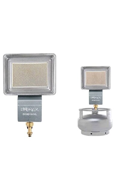 OEM Camping heater panel on cylinder with ceramic burner. 1500W