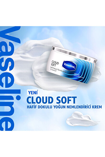 Vaseline Hafif Dokulu Nemlendirici Krem Cloud Soft 300 ml