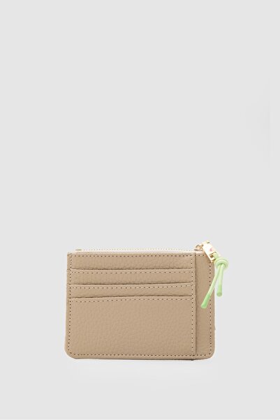 Shule Bags Soho Women's Card Holder Beige