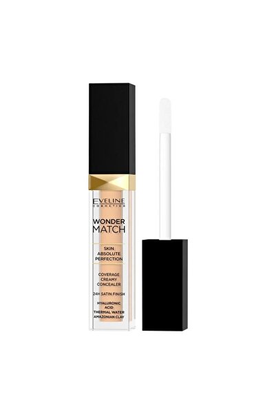 Eveline Wonder Match Corector Lichid pentru Față și Ochi - 10 Light Vanilla 7ml