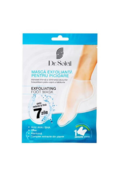 Dr. Soleil Masca Exfolianta pentru Picioare - Exfoliating Foot Mask, 1 pereche