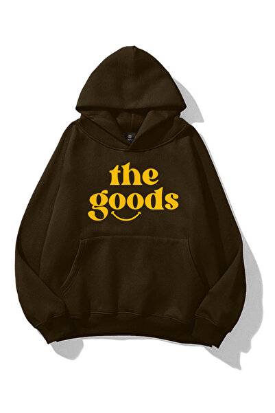 Cupla Unisex the Goods Sweatshirt Brown