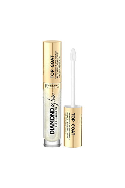 Eveline Luciu de buze Diamond Glow cu efect de iluminare și Acid Hialuronic -...