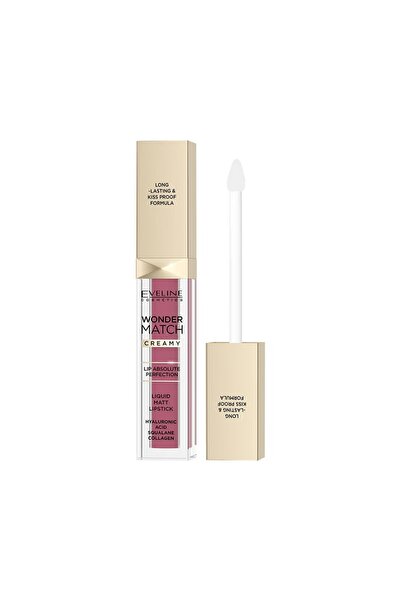 Eveline Wonder Match Ruj Lichid Cremos Mat - 03 Mov 6.8ml