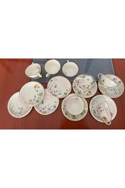 Tam Seramik Vintage Krautheim Porcelain / 8 Cups