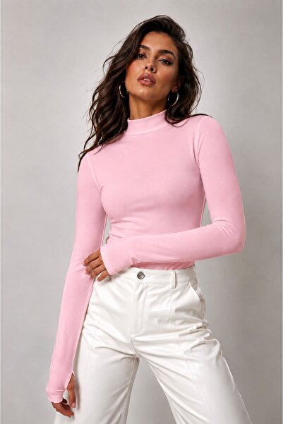 Starlight Women's Finger Detailed Body Blouse