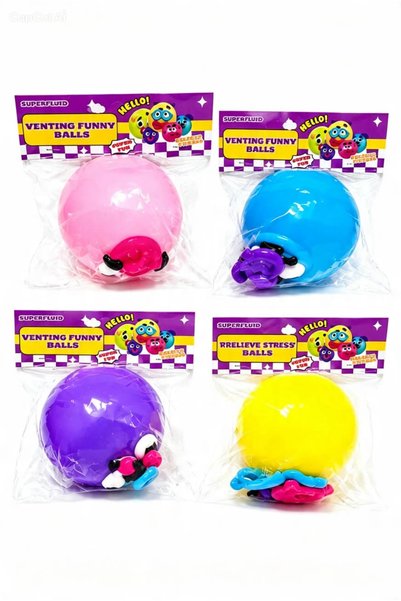 Generic Brand Jucărie antistres minge deformabilă Superfluid Venting Funny Ba...