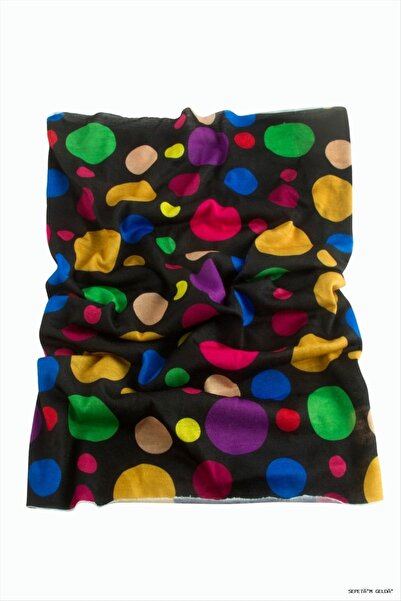 ZERO LAND SPT-GLD Baff cu model pătat (232608) Guler negru
