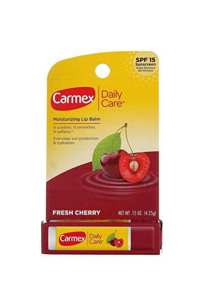 Carmex Balsam de buze cu cireșe proaspete SPF 15, 4.25 g