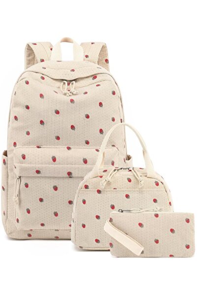 Morvena Picks Set rucsac din trei piese pentru femei, rucsac pentru școală și...