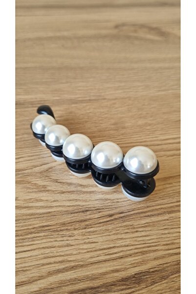 Osha Aksesuar İnci Model Black Banana Buckle