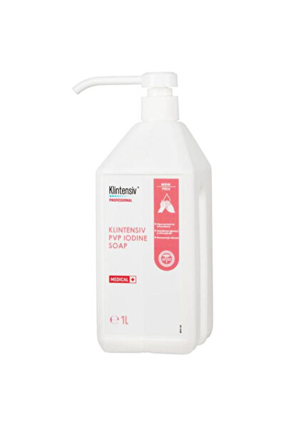 KLINTENSIV Sapun Dezinfectant pentru Maini - Professional PVP Iodine Soap Med...