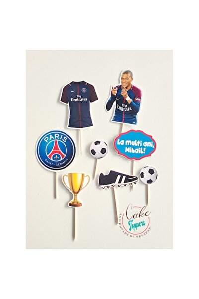 Aniversari de Neuitat Accesorii pentru tort Toppere Kylian Mbappé
