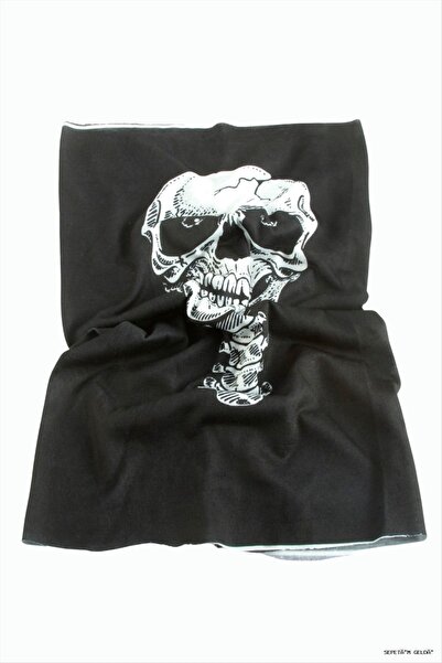 ZERO LAND SPT-GLD Baff cu model craniu (125415) Guler negru