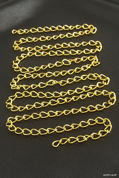 ZERO LAND Spt-Gld 6 mm Oval Chain 1 (124929) Meter Yellow