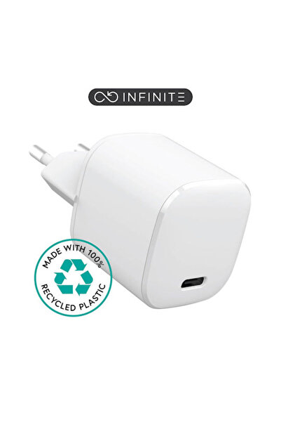 eSTUFF Φορτιστής Χωρίς Καλώδιο με Θύρα USB-C, 20W Power Delivery / Quick Char...