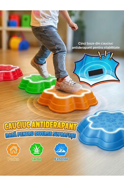 SMANIA SensoryStep ™   Pietre de plimbare senzoriale cu LED