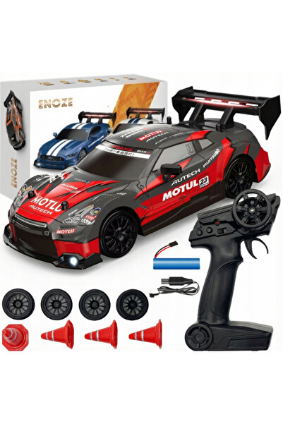 XINLONGDIANZI Mașină RC de Drift 4x4, Mașină cu Telecomandă, 8 Roți, LED, 15 ...