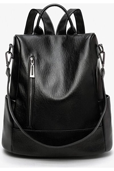 Morvena Picks Rucsac de damă din piele artificială, geantă de școală pentru l...
