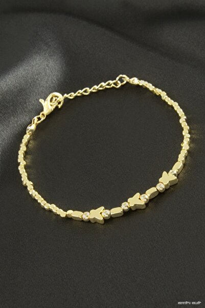 ZERO LAND Spt-Gld Oval Metal (125250) Bracelet Yellow