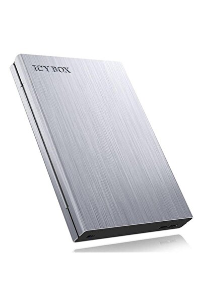 ICY BOX 2.5" HDD/SSD Enclosure, SATA, USB 3.0, Silver, Write Protection
