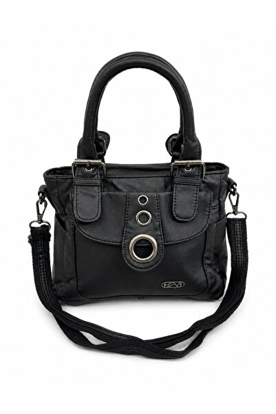 Kavi Handbags - Black - Faux leather