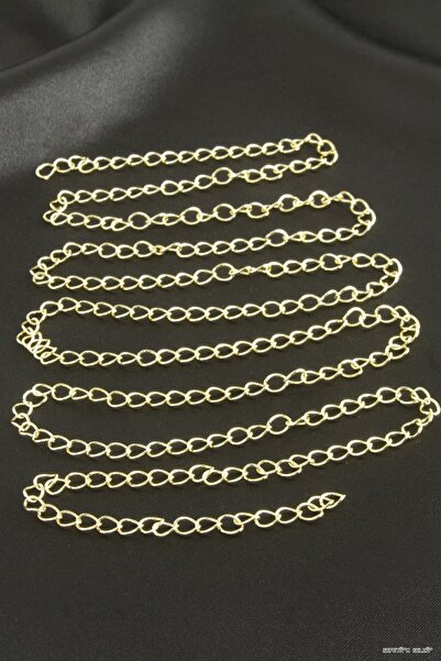 ZERO LAND Spt-Gld 4 mm Oval Chain 1 (124932) Meter Yellow