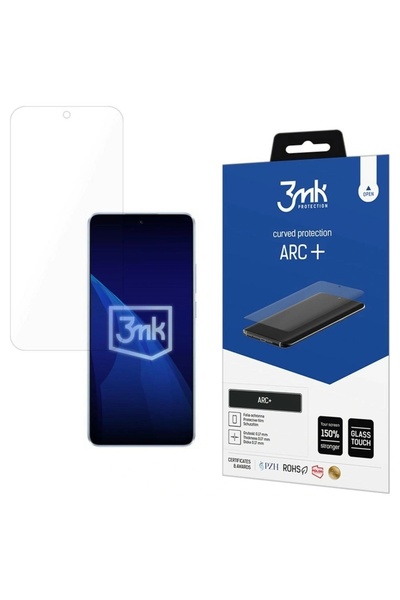 3MK ARC+ Folie de protecție integrală a ecranului pentru Oppo Reno 15, Transp...