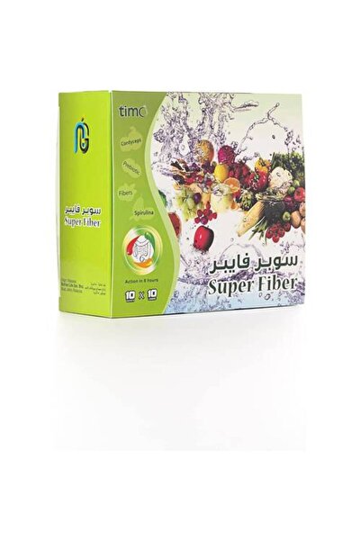 Timo مسحوق الفواكه والخضروات البريبايوتيك من سوبر فايبر - 30 كيس