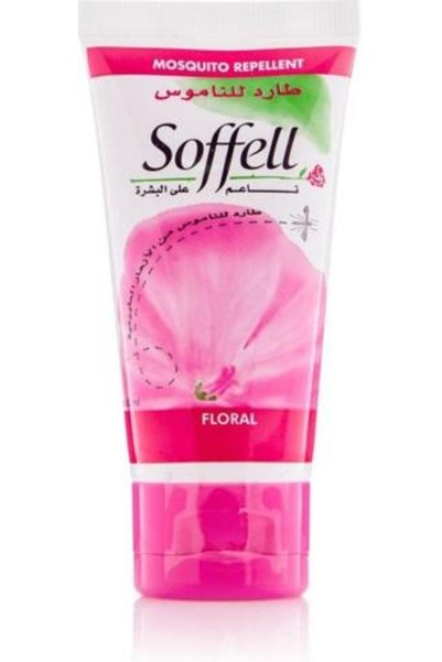 Soufeel كريم مضاد للبعوض برائحة الزهور 50 مل