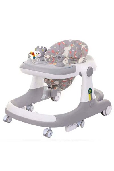 DubaiGallery Colorful Baby Walker with Padded Seat and Toys