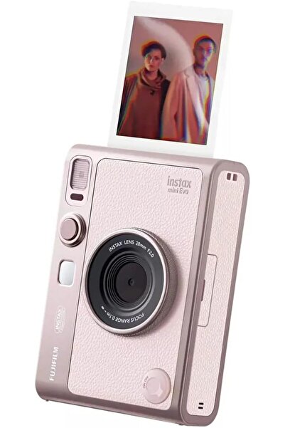 Fujifilm Instax Mini EVO Instant Camera (Pink)