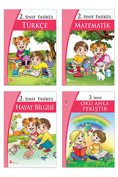 Ata Yayıncılık 2. Sınıf Fasikül 4'lü Set (Türkçe-Matematik-Hayat Bilgisi-Oku ...