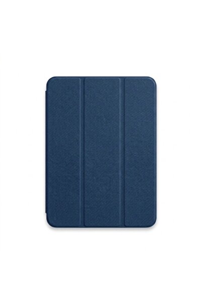 Dafi Husă tip carte pentru tabletă iPad Mini 6 8.3 ", material textil, albast...
