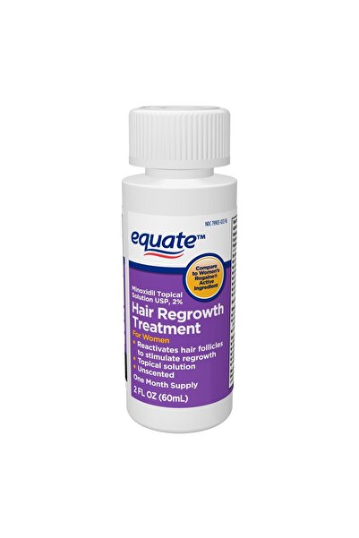 equate Tratament pentru căderea părului, Minoxidil 2% pentru Femei, 60 g