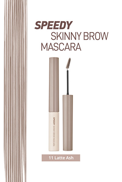 PERIPERA Renklendirici ve Sabitleyici Kaş Maskarası Speedy Skinny Brow Mascar...