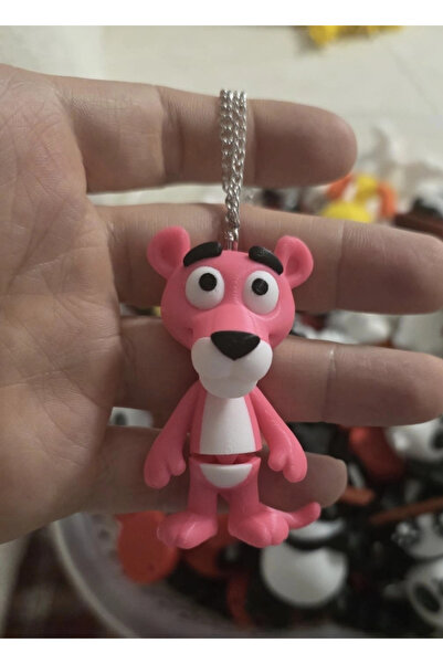 şimika tuning tuningmarketim Pink Panther Mirrored Ornament with Chain Alti Süs