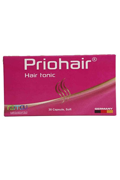 Priohair لتعزيز نمو الشعر وتقليل تساقطه - 30 كبسولة