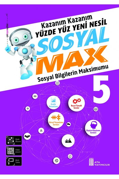 Ata Yayıncılık 5. Sınıf Sosyal Max Soru Bankası