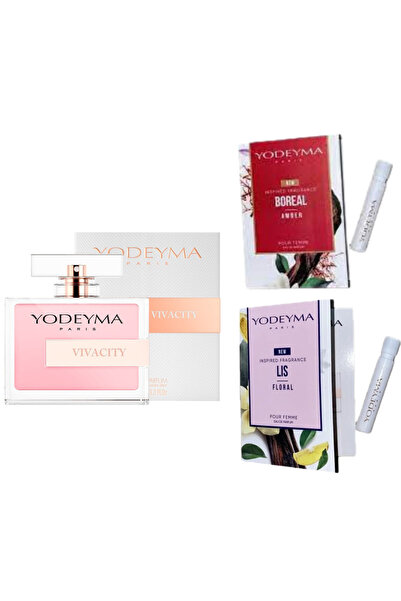 Yodeyma Vivacity Apă de parfum pentru Femei 100ml + 2 Mostre