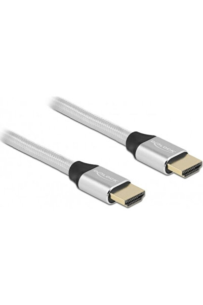 DELOCK HDMI 2.1 Υπερυψηλής Ταχύτητας 48Gbps 4K 120Hz HDR VRR Πλεκτό Καλώδιο H...