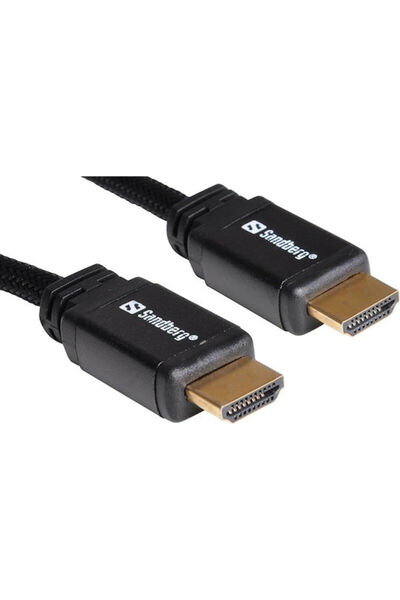 Sandberg HDMI 2.0 Premium Υψηλής Ταχύτητας 4K 60Hz HDR Επίπεδο Καλώδιο HDMI Α...