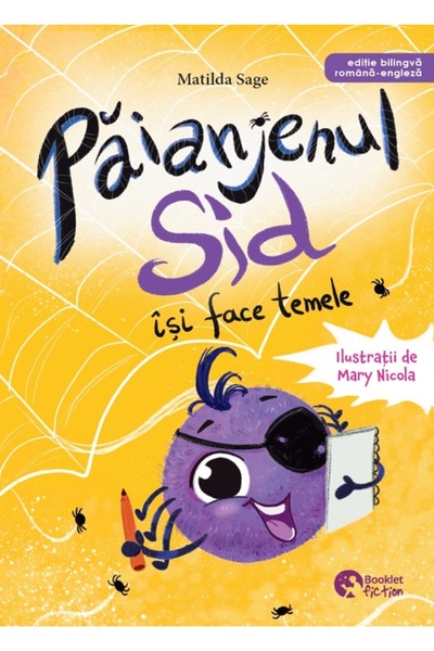 Booklet Paianjenul Sid isi face temele - Matilda Sage