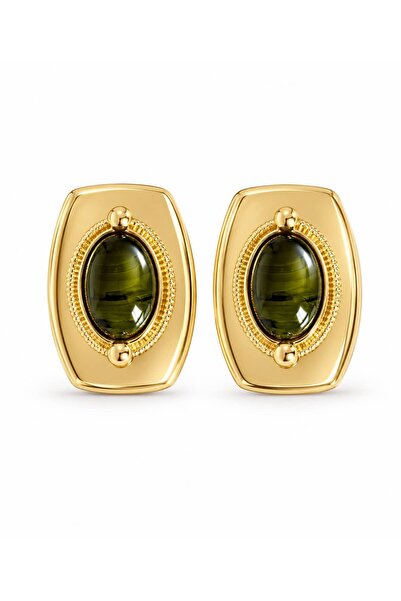 CHARMLUCKY Steel Dasy Earrings