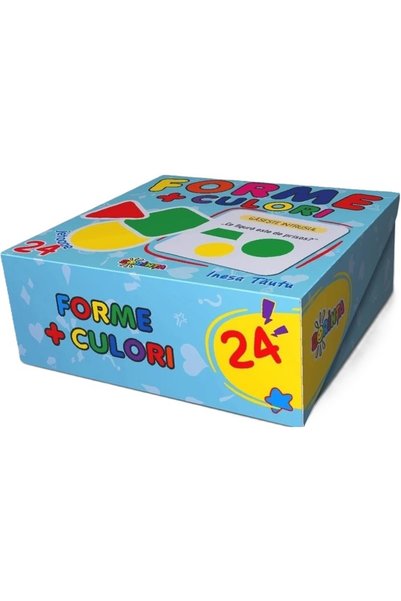 Dorinta Forme + culori. 24 jetoane - Inesa Tautu