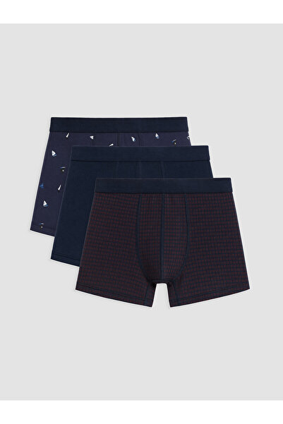 LC Waikiki Mixed Cotton Flexible Men's Boxer 3-Pack