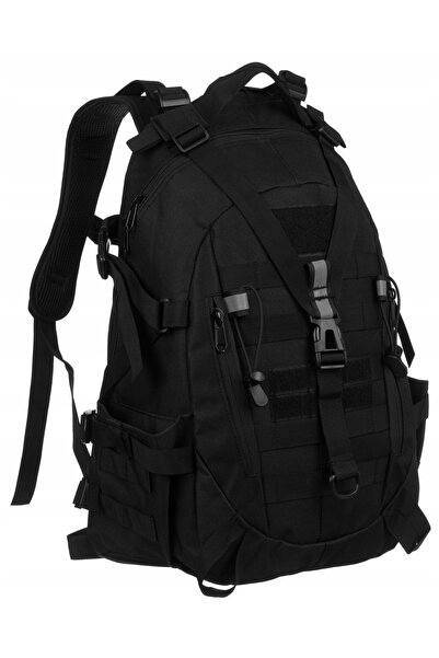 Peterson Rucsac militar de supraviețuire negru, rezistent, echipament militar