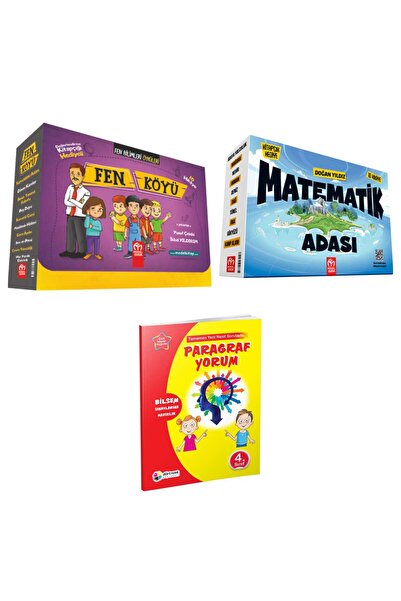 Model Eğitim Yayınları EN GÜZEL 4.SINIF HİKAYELERİ FEN KÖYÜ VE MATEMATİK ADAS...